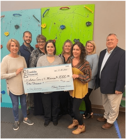 1st Franklin’s MS Division Donates to The Autism Center of North Mississippi